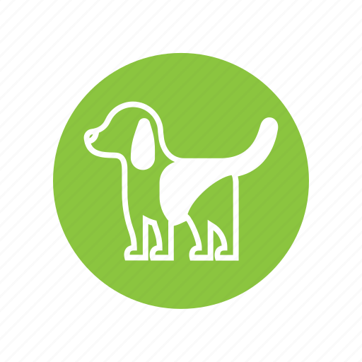 Animal, character, cute, dog, pet, puppy, stand icon - Download on Iconfinder