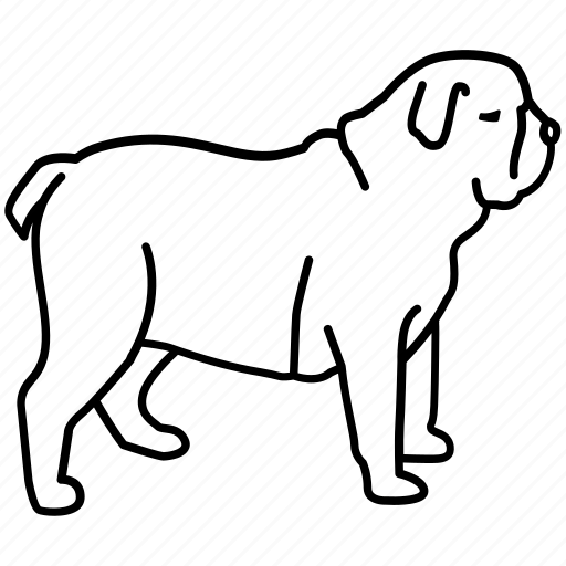 British, bulldog, dog, pet, pitbull, pug, terrier icon - Download on Iconfinder