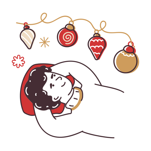 Holiday, christmas, xmas, decoration, wishes, celebration illustration - Free download