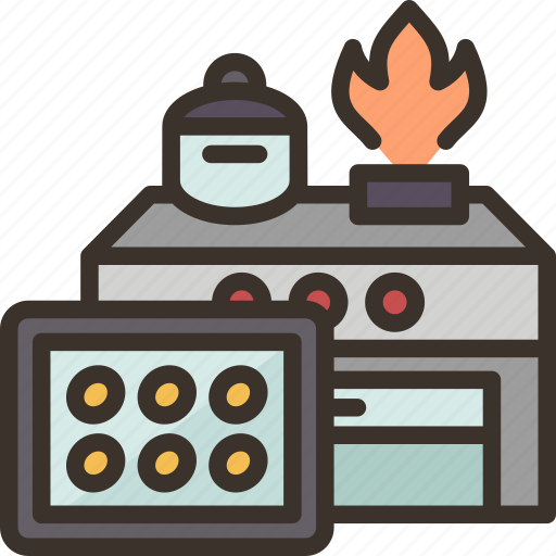 Cooking, stove, control, kitchen, automation icon - Download on Iconfinder