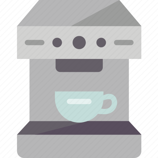 Coffee, maker, brews, machine, electric icon - Download on Iconfinder