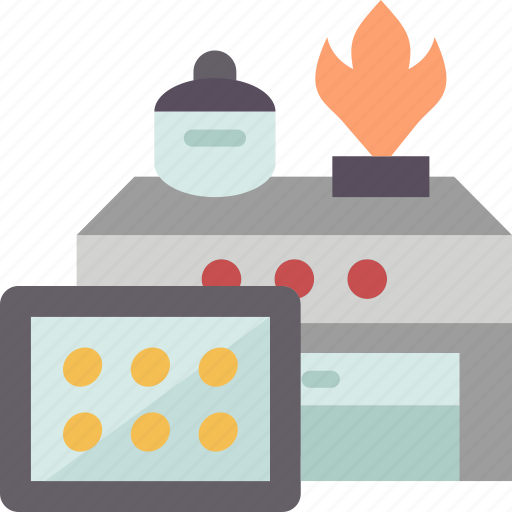 Cooking, stove, control, kitchen, automation icon - Download on Iconfinder