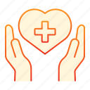 hand, heart, donate, care, hope, donor, love, palm, health