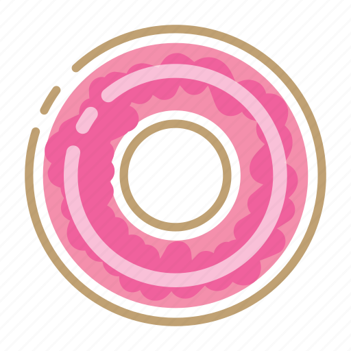 Donut, desser, sweet, bake, food icon - Download on Iconfinder
