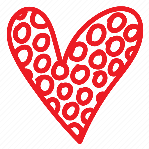 Cartoon, doodle, heart, love, sketch, valentines icon - Download on Iconfinder