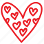 cartoon, doodle, heart, love, sketch, valentines 
