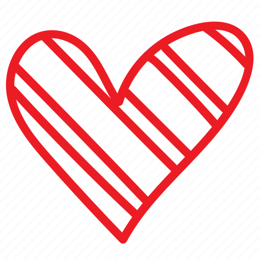 Cartoon, doodle, heart, love, sketch, valentines icon - Download on Iconfinder