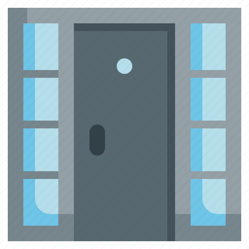 Entrance, door, furniture, household, construction, tools, doors icon - Download on Iconfinder