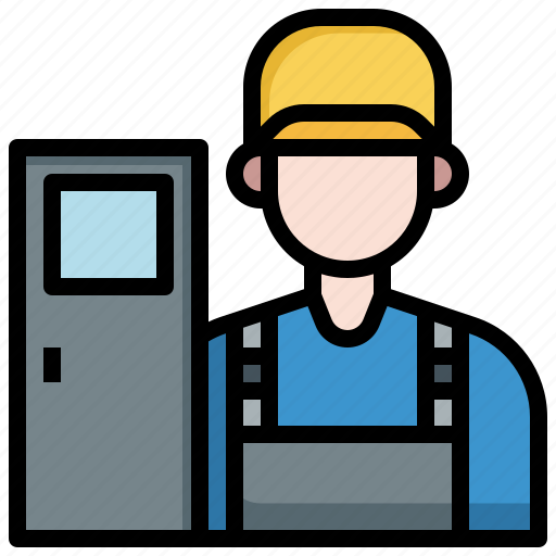 Handyman, repairman, professions, jobs, profession, job icon - Download on Iconfinder