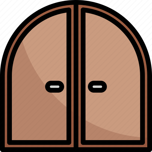 Arch, door, entrance, furniture, hall, home, room icon - Download on Iconfinder