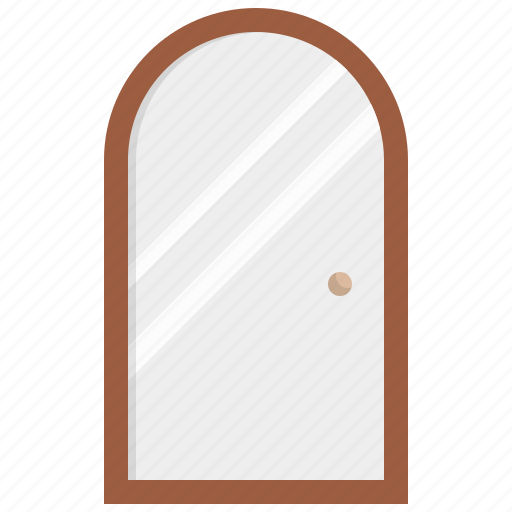 Arch, door, entrance, furniture, glass, interior, mirror icon - Download on Iconfinder
