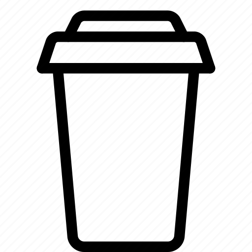 Cup, disposable, drink, juice, paper, smoothie, water icon - Download on Iconfinder