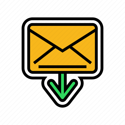 Closed, envelope, message, loading, download, file icon - Download on Iconfinder