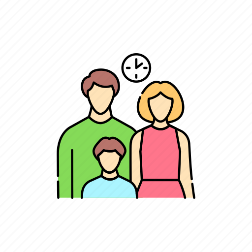 People, time, family icon - Download on Iconfinder