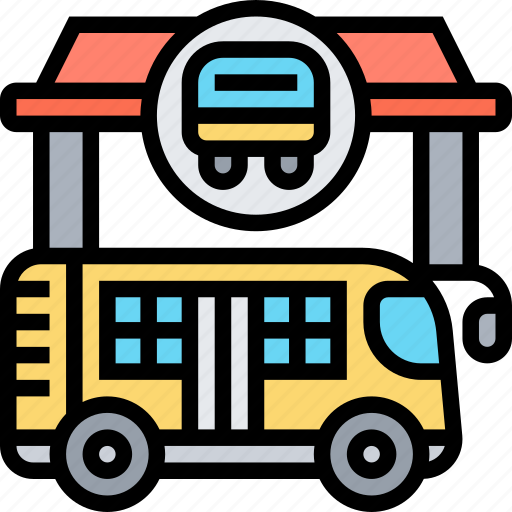 Bus, public, transportation, travel, vehicle icon - Download on Iconfinder