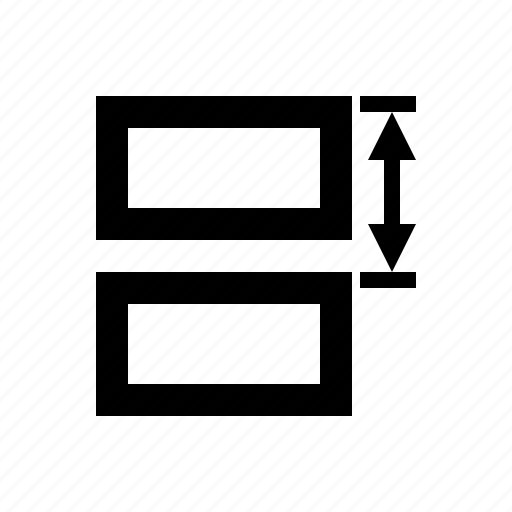 Between, distance, drawing, sizes icon - Download on Iconfinder