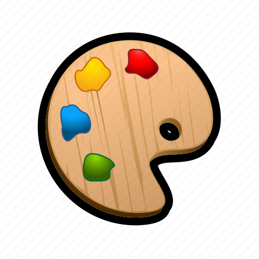 Artist, colors, drawing, paint, palette icon - Download on Iconfinder