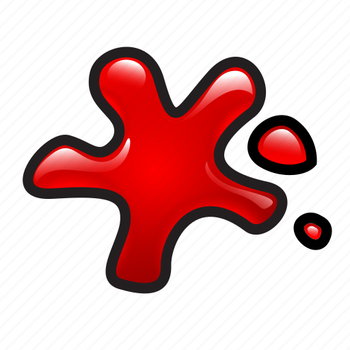 Blood, drawing, kill, paint, splatter, tint icon - Download on Iconfinder