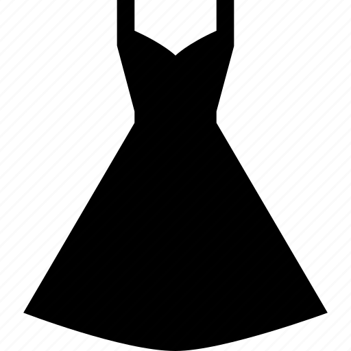 Dress, long icon