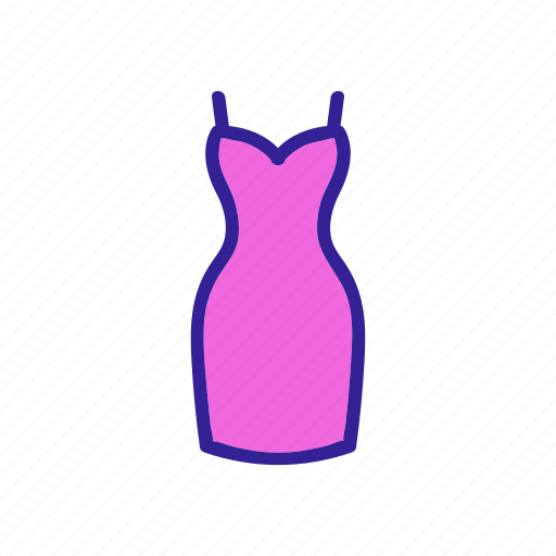 Beauty, contour, dress, fashion, woman icon - Download on Iconfinder