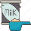 milk, powdered, drink, dairy, protein 