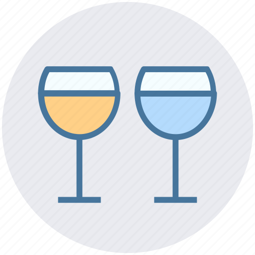 Beverage, champagne glasses, champagne toast, cheers, drink icon - Download on Iconfinder