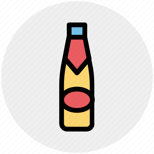 Food, ketchup, ketchup bottle, sauce, sauce bottle, tomato icon - Download on Iconfinder