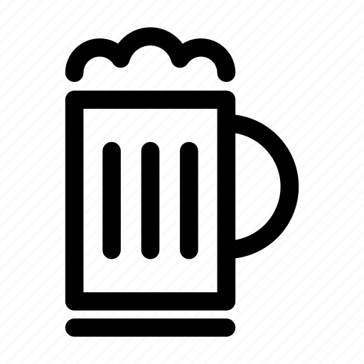 Drink, beer, glass, bar, alcohol, beverage icon - Download on Iconfinder