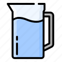 water, kettle, boiling, drinking, mineral, glass, of, drink