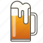 beer, beer glass, booze 