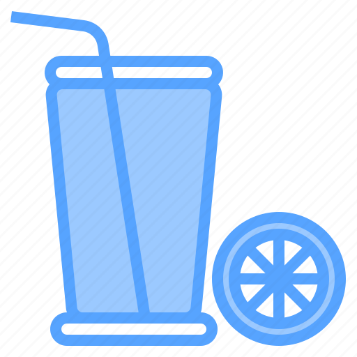 Drink, glass, hot, ice, juice, orange, tube icon - Download on Iconfinder