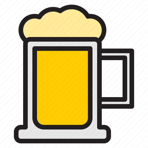 Beer, bubbles, delicious, drink, hot, ice, mug icon - Download on Iconfinder