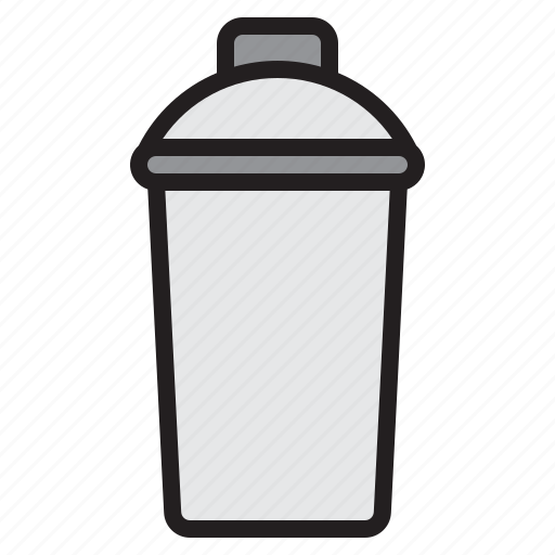 Bottle, delicious, drink, glass, hot, ice, shaker icon - Download on Iconfinder