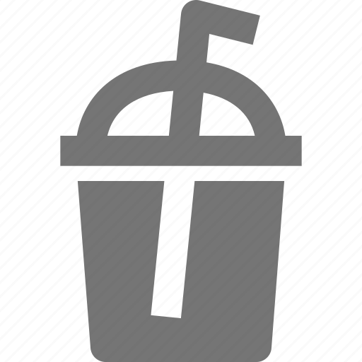 Glass, beverage, cup, drink, straw icon - Download on Iconfinder