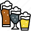alcohol, beer, beverage, black beer, drinks, glass, root beer 