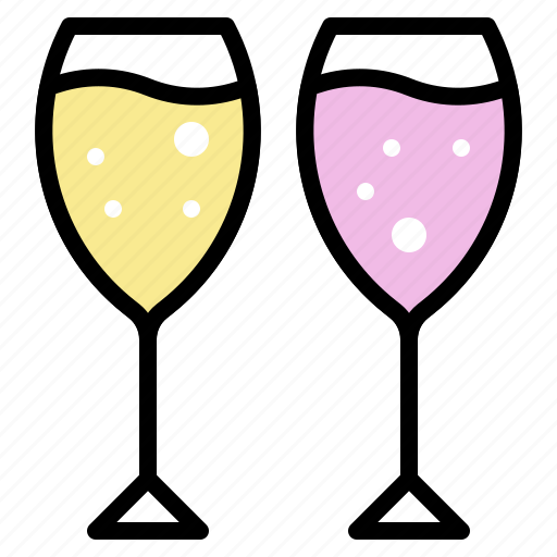 Alcohol, beverage, champagne, drinks, party, sparkling, wine icon - Download on Iconfinder