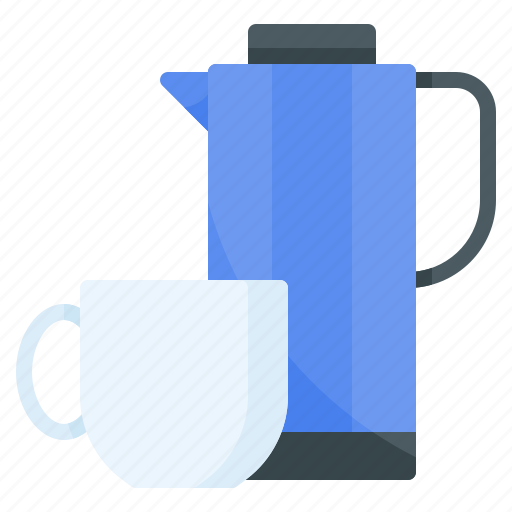 Beverage, coffee, cup, drinks, flask, tea, teapot icon - Download on Iconfinder