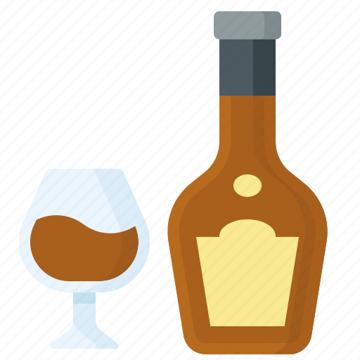 Alcohol, alcoholic, beverage, bottle, brandy, drinks icon - Download on Iconfinder