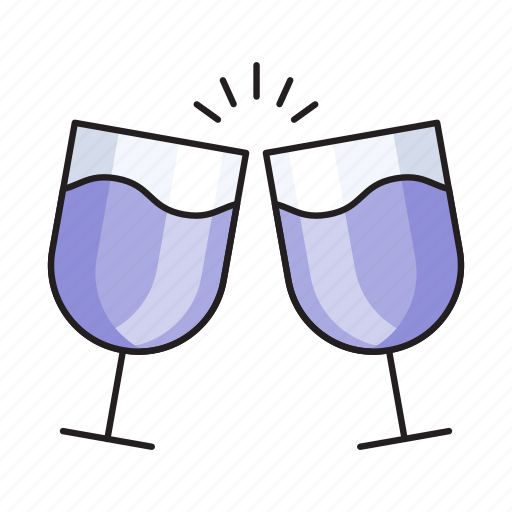 Beverages, champagne, drink, glass, party icon - Download on Iconfinder