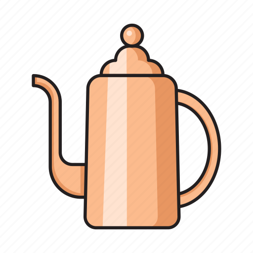 Coffee, drink, hot, kettle, teapot icon - Download on Iconfinder