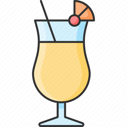Alcohol, bar, cocktail, colada, pina icon - Download on Iconfinder
