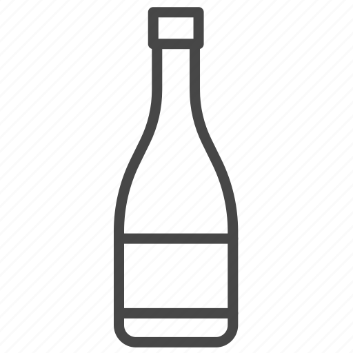 Liquor, soju, sake, bottle, alcoholic, beverage, water icon - Download on Iconfinder