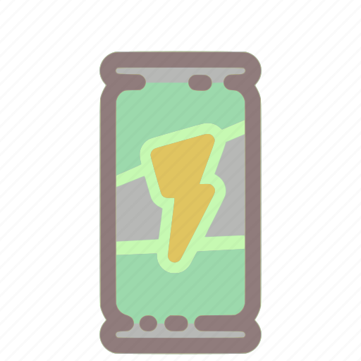 Beverage, can, drink, energy, energy drink, power icon - Download on Iconfinder