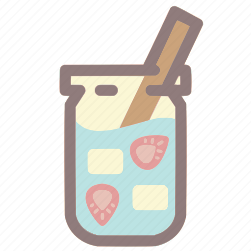 Beverage, drink, healthy, infused water, strawberry icon - Download on Iconfinder