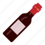 bottle, red, wine, drinks 