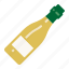 bottle, white, wine, drinks 