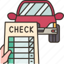 car, check, list, maintenance, insurance