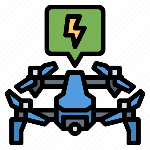 Battery, drone, energy, power, time icon - Download on Iconfinder