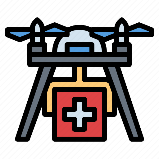 Care, drone, health, medical, transport icon - Download on Iconfinder