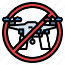 drone, forbidden, no, signal, transportation, zone 